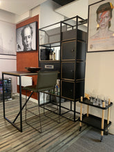 Load image into Gallery viewer, Frem Novus Bookcase and Table, Black with Intergrated Power - Ex Showroom
