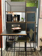 Load image into Gallery viewer, Frem Novus Bookcase and Table, Black with Intergrated Power - Ex Showroom