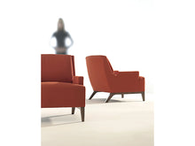 Load image into Gallery viewer, HNI HBF Perfect Pitch Lounge Chair, Orange - Ex Showroom
