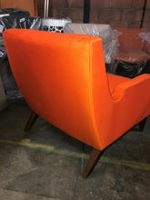 Load image into Gallery viewer, HNI HBF Perfect Pitch Lounge Chair, Orange - Ex Showroom
